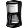 MOULINEX - Cafetière filtre 6 tasses Noire & Inox - Subito - FG150813