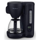 MOULINEX - Cafetière filtre 15 tasses programmable Bleu Nuit - Morning - FG2M2810