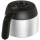 MOULINEX - Cafetière filtre 8 tasses isotherme Noire & Inox - Subito - FT360811