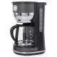 MUSE - Cafetière filtre 10 tasses Gris & Inox - Collection of Inspiration- MS220DG