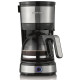 SEVERIN - Cafetière filtre 4 tasses Noire & Inox - 4808