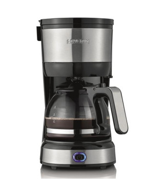 SEVERIN - Cafetière filtre 4 tasses Noire & Inox - 4808