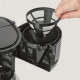 SEVERIN - Cafetière filtre 4 tasses Noire & Inox - 4808