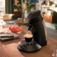 PHILIPS - Cafetière à dosettes Noire - Senseo Original Plus Eco - CSA210.25