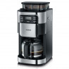 SEVERIN - Cafetière filtre 10/15 tasses avec broyeur Noire & Inox - 4810