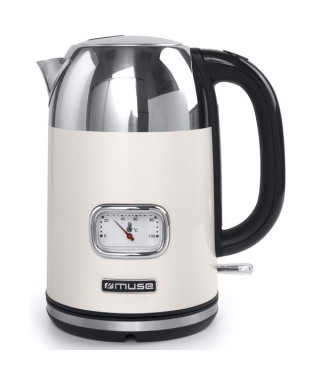 MUSE - Bouilloire 1.7 L Crème & Inox - Collection of Inspiration - MS020SC