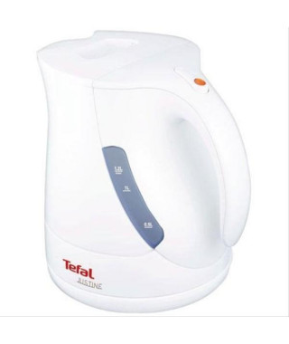 TEFAL - Bouilloire 1.2 L Blanc Brillant - Justine White Shiny - BF512011