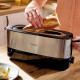PHILIPS - Grille-pain Inox & Noir - Viva Collection - HD2692.90
