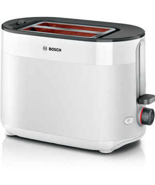 BOSCH - Toaster 2 fentes Blanc Mat - MyMoment - TAT2M121