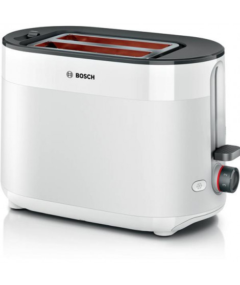 BOSCH - Toaster 2 fentes Blanc Mat - MyMoment - TAT2M121