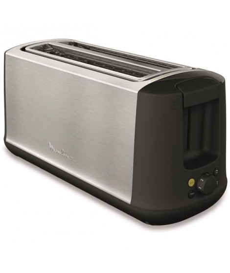 MOULINEX - Grille-pain 2 fentes Inox - Subito Select - LS342D10