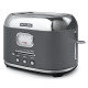 MUSE - Grille-pain 2 fentes Gris & Inox - Collection of Inspiration - MS120DG