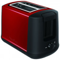 MOULINEX - Grille-pain 2 fentes Rouge & Noir - Subito Select - LT340D11