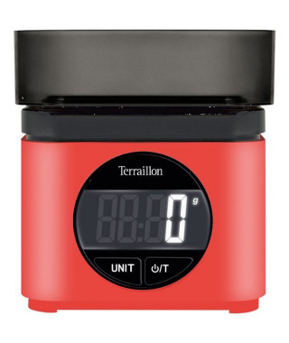TERRAILLON - Balance de cuisine Rouge - BA22 Mythique