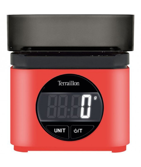 TERRAILLON - Balance de cuisine Rouge - BA22 Mythique