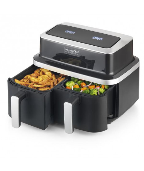 KITCHENCHEF - Airfryer 8,4 L - KCPFR84AIRDUO