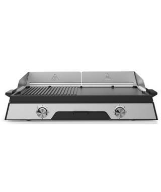 KITCHENCHEF - Plancha Gril - Duo 2200 - PLANCHADUO2200