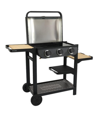 COOK IN GARDEN - Barbecue gaz 3 brûleurs - Flavo 60 - AM083T