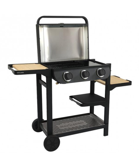 COOK IN GARDEN - Barbecue gaz 3 brûleurs - Flavo 60 - AM083T