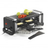 KITCHENCHEF - Raclette / Gril / Pierre 2 personnes Noir - GR202-350N