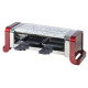 KITCHENCHEF - Raclette / Gril / Pierre 2 personnes Rouge Métal - GR202-350R