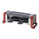 KITCHENCHEF - Raclette / Gril / Pierre 2 personnes Rouge Métal - GR202-350R