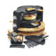 KITCHENCHEF - Raclette / Grill / Crêpes 8/10 personnes - KCWOOD8SUPER