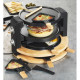 KITCHENCHEF - Raclette / Grill / Crêpes 8/10 personnes - KCWOOD8SUPER