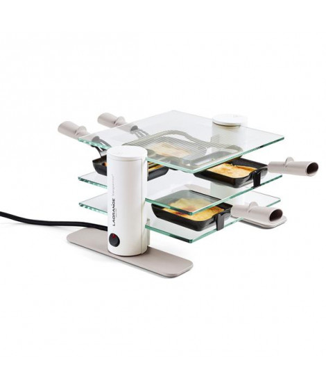 LAGRANGE - Raclette 4 personnes - Transparence Minéral - 009408
