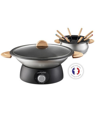 LAGRANGE - Wok & Fondue 2 en 1 - 349019