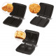 FRIFRI - Gaufrier + croque + gaufrettes Noir - Cool Touch - FRI022824512BLP