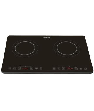 BRANDT - Plaque induction 2 foyers - Slim - TI2SLIM1