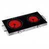KITCHENCHEF - Plaque vitrocéramique 2 foyers - KCPPV2800