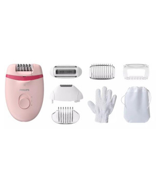 PHILIPS - Épilateur Compact Violet - Satinelle Essential - BRE285.00