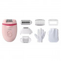 PHILIPS - Épilateur Compact Violet - Satinelle Essential - BRE285.00