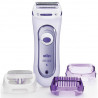 BRAUN - Rasoir Blanc & Violet- Silk Epil Lady Shave - LS5560