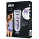 BRAUN - Rasoir Blanc & Violet- Silk Epil Lady Shave - LS5560