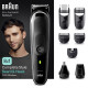 BRAUN - Kit tondeuse multi-styles 7 en 1 - Multigroomer- MGK3440