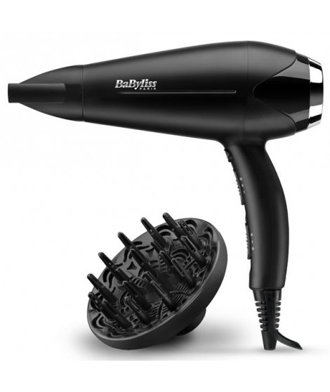 BABYLISS - Sèche-cheveux Babyliss Paris Noir - Turbo Smooth - D572DE