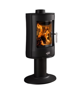 GODIN - Poêle à bois longiligne 388145ANTH