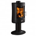 GODIN - Poêle à bois longiligne 388145ANTH