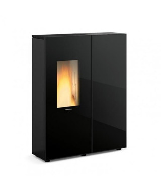 NORDICA EXTRAFLAME - Poêle à granulés électronique - SHARONPLUSCXCRYSTALNOIR