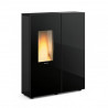 NORDICA EXTRAFLAME - Poêle à granulés électronique - SHARONPLUSCXCRYSTALNOIR