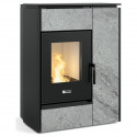NORDICA EXTRAFLAME - Poêle mixte granulés/bois MARGARETPIERRENATURELLE