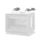 SUPRA - Insert - Foyer à bois options et accessoires - 4BUSESDIAM125MM