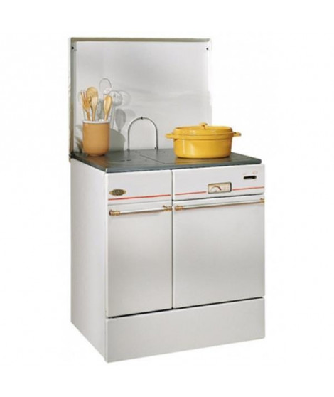 GODIN - Cuisinière à bois 240162BLANC