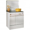 GODIN - Cuisinière à bois 240162BLANC