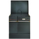 GODIN - Cuisinière à bois 240162NOIR