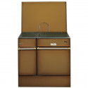 GODIN - Cuisinière à bois 240163BRUNFONCEPOLI