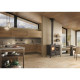 NORDICA - Cuisinière à bois GARDENIA5.0ACIERNOIRANTHRACITE